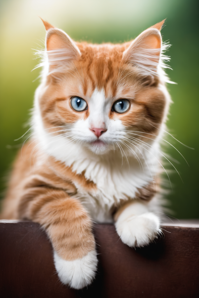 小猫花猫可爱萌宠猫咪摄影图图片