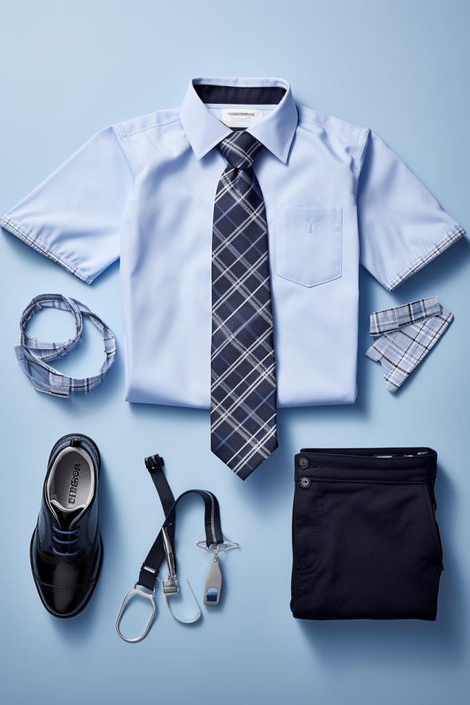 青春校服套装图片摄影图