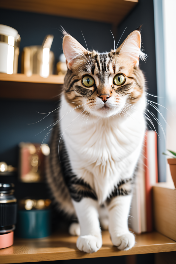居家萌宠动物猫科动物幼崽摄影图图片