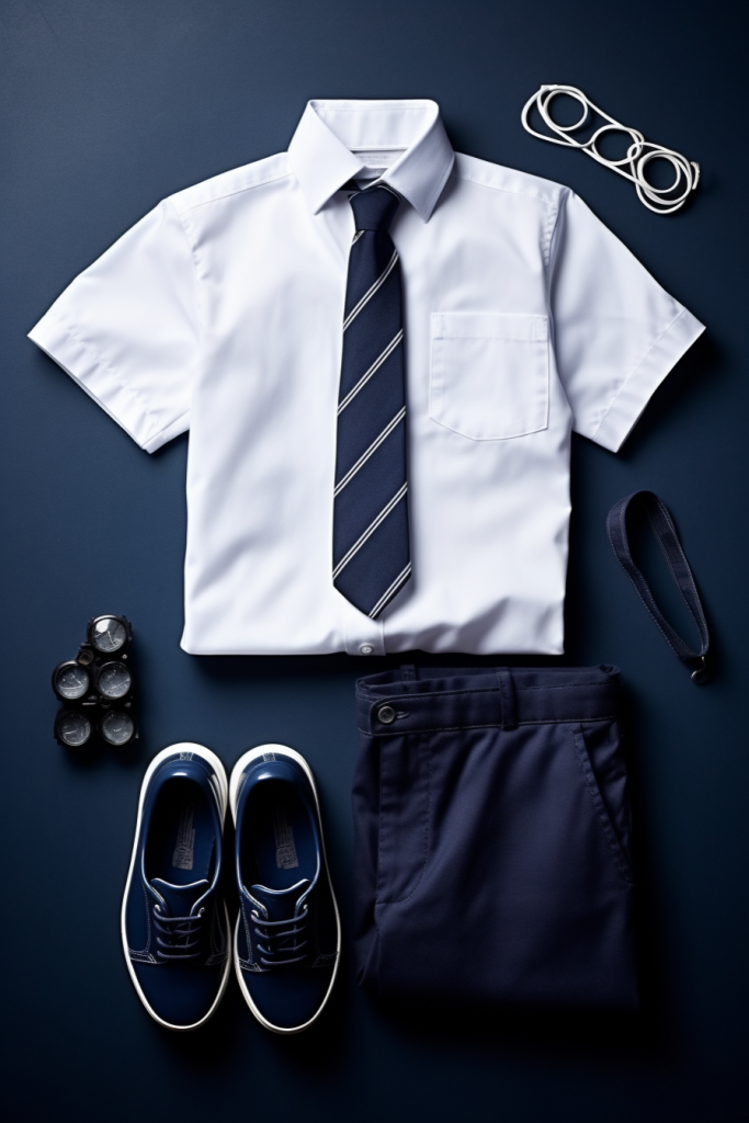衣服校服套装图片摄影图