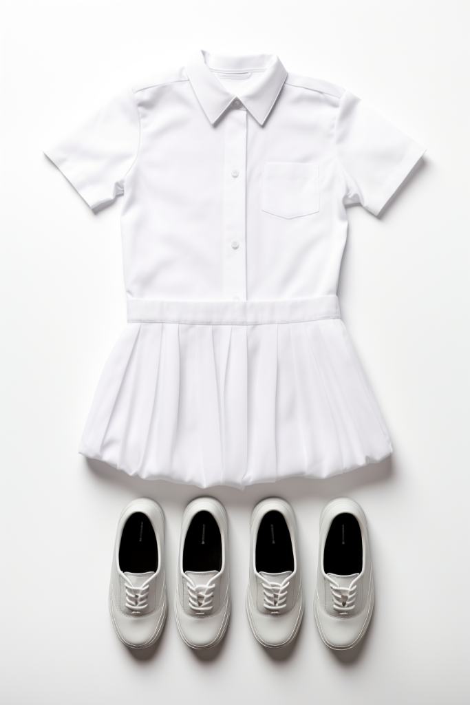 校服套装图片摄影图