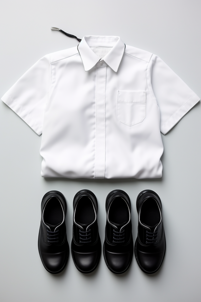 校服衬衫校园图片摄影图
