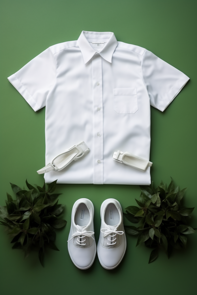 校服衬衫校园图片摄影图
