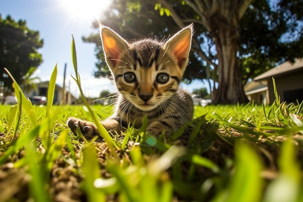 灵巧家宠小猫咪顽皮图片摄影图