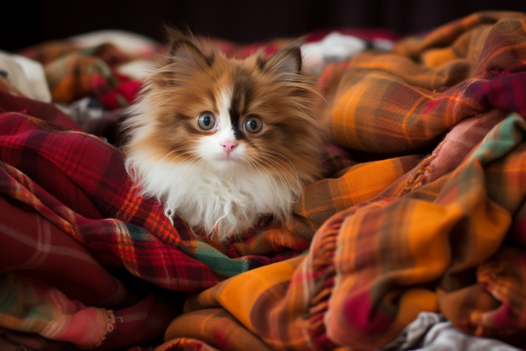 家宠小猫咪顽皮图片摄影图