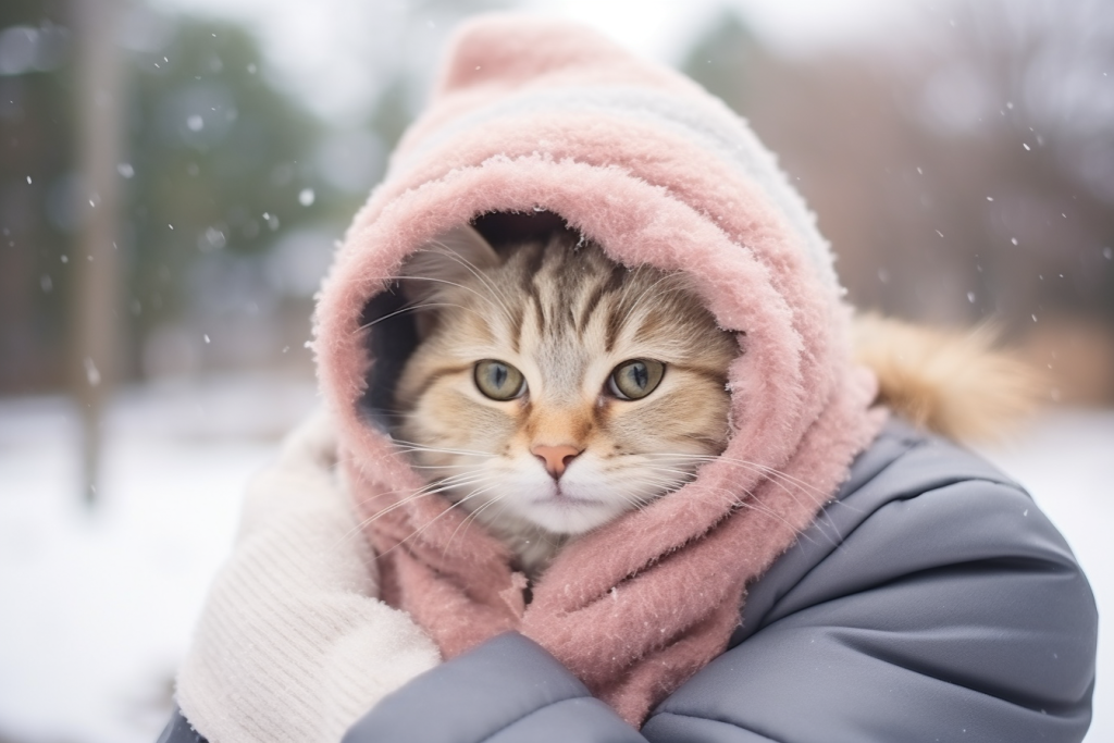 家宠可爱猫咪小猫合照图片摄影图