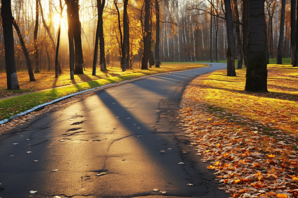 蜿蜒曲折道路图片摄影图