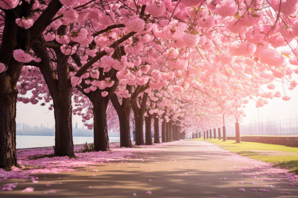 鲜花春景图片摄影图
