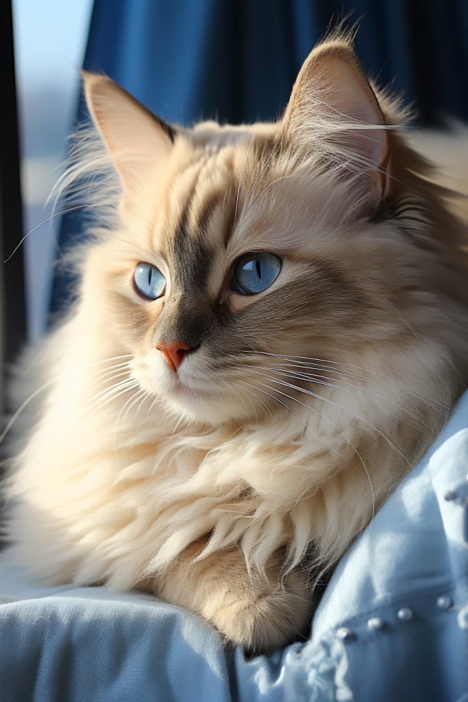 动物宠物毛绒猫咪图片摄影图