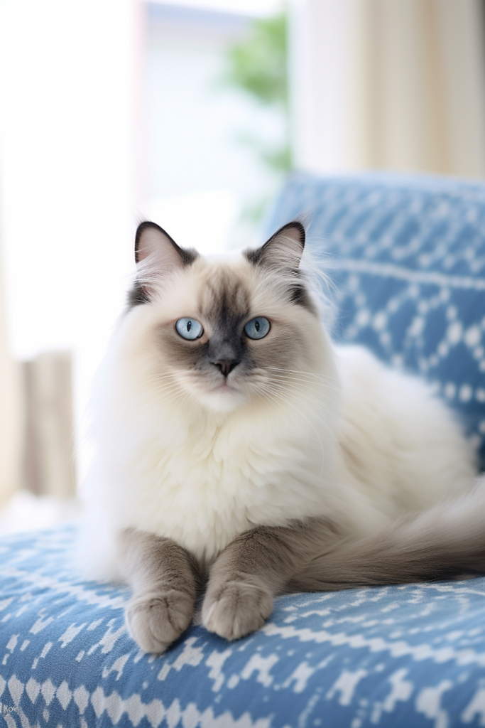 毛绒猫咪图片摄影图