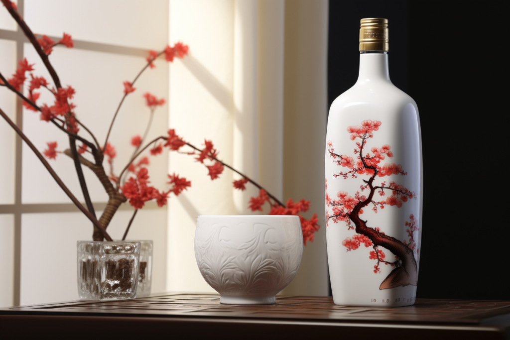 酒水酒瓶白酒图片摄影图
