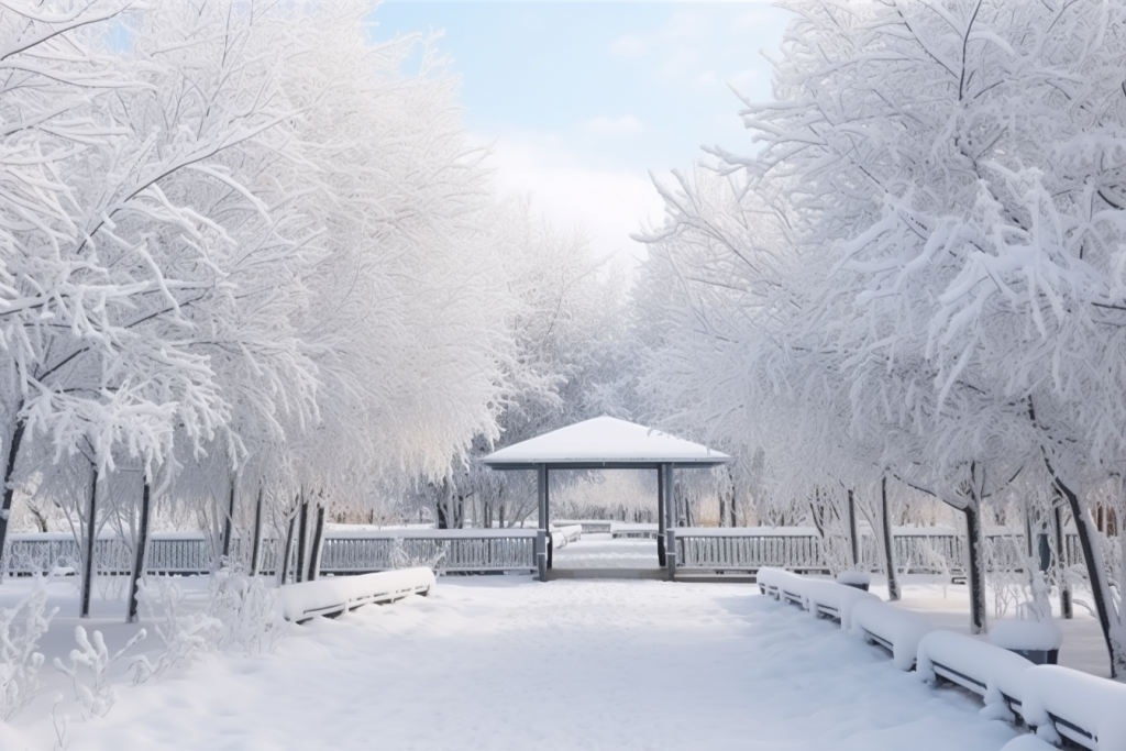 雪景雪地图片摄影图