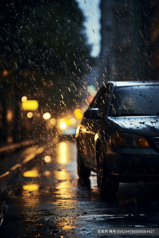 雨天雨季暴雨天气摄影图图片