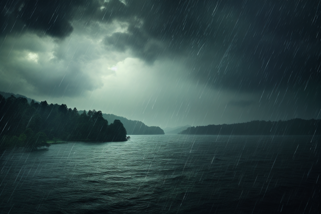 天气大雨摄影图图片