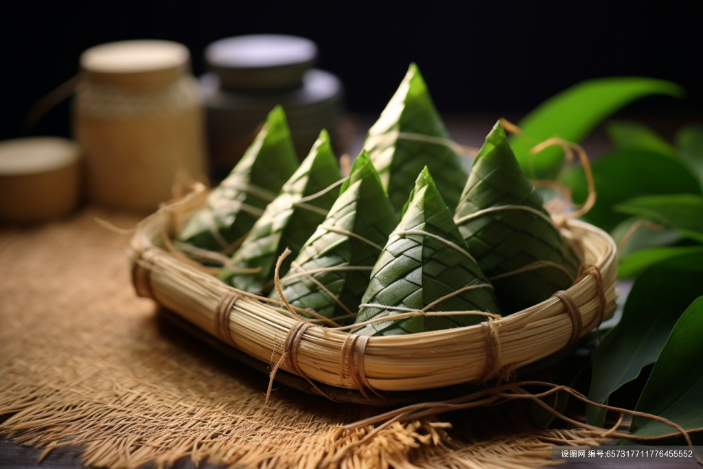 美食食物包粽子食品端阳节粽子图片摄影图