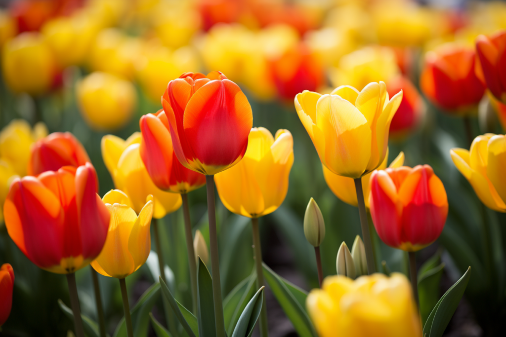 花卉植物花瓣鲜花郁金香图片摄影图
