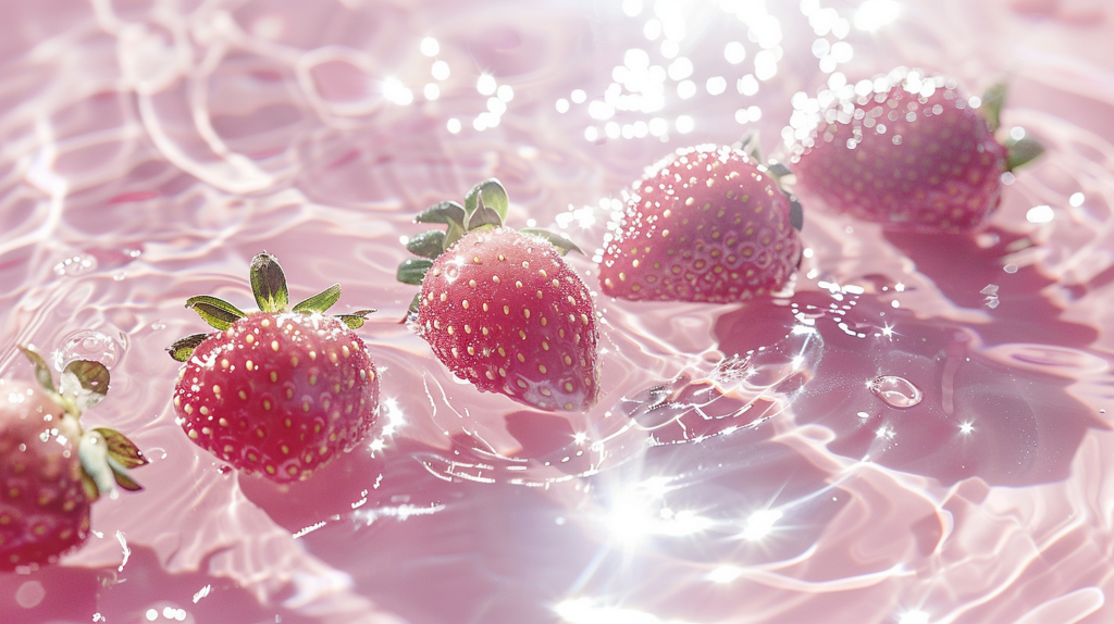 水果草莓素材图AI图