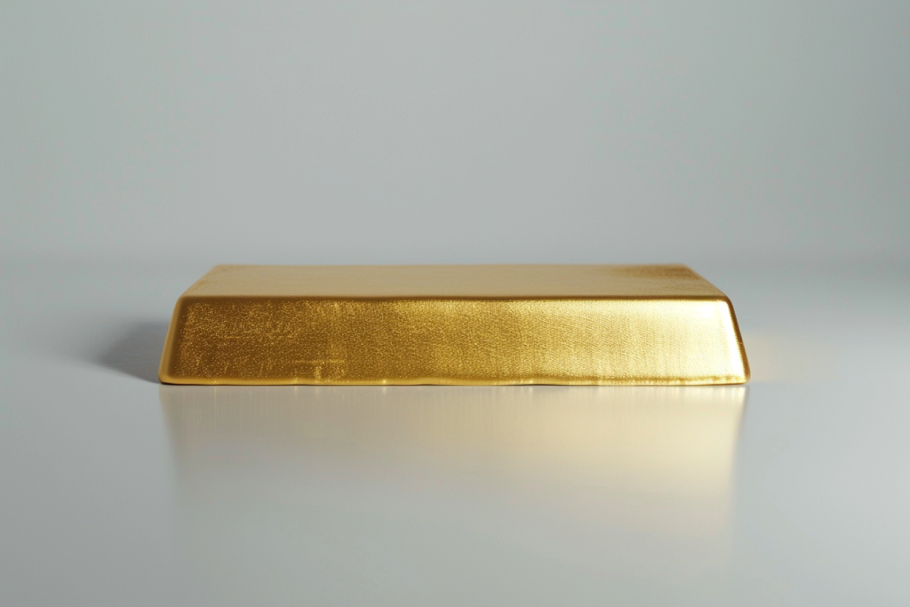 贵重的金融黄金块金条摄影图片