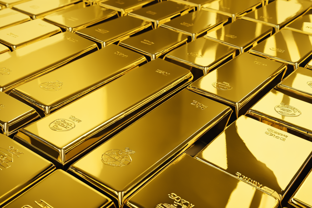 纯金金钱黄金图片摄影图