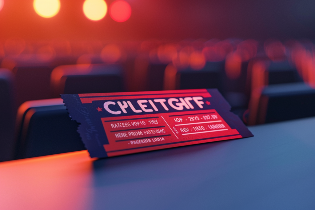 优雅的活动优惠券代金券摄影图片