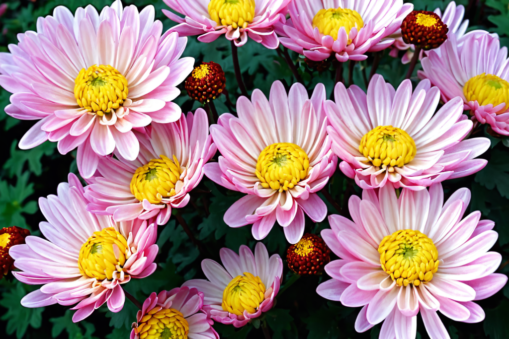 花束菊花花朵摄影图图片