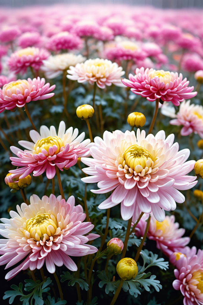 花海菊花花朵摄影图图片