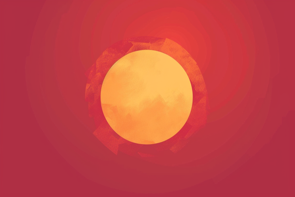 太阳底纹极简背景图片插画图