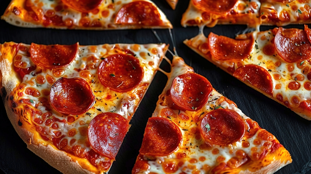 披萨烤肉小吃面包美食西式美味香肠快餐