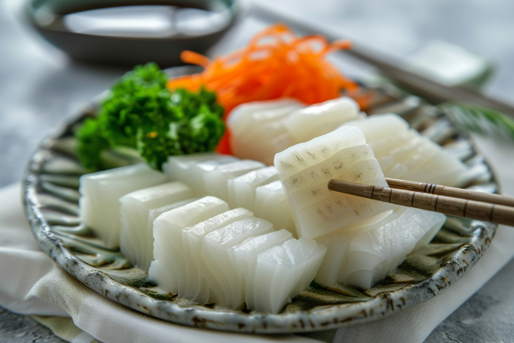 自然美食鱼片图片摄影图
