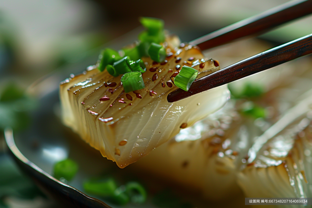 营养美食鱼片图片摄影图