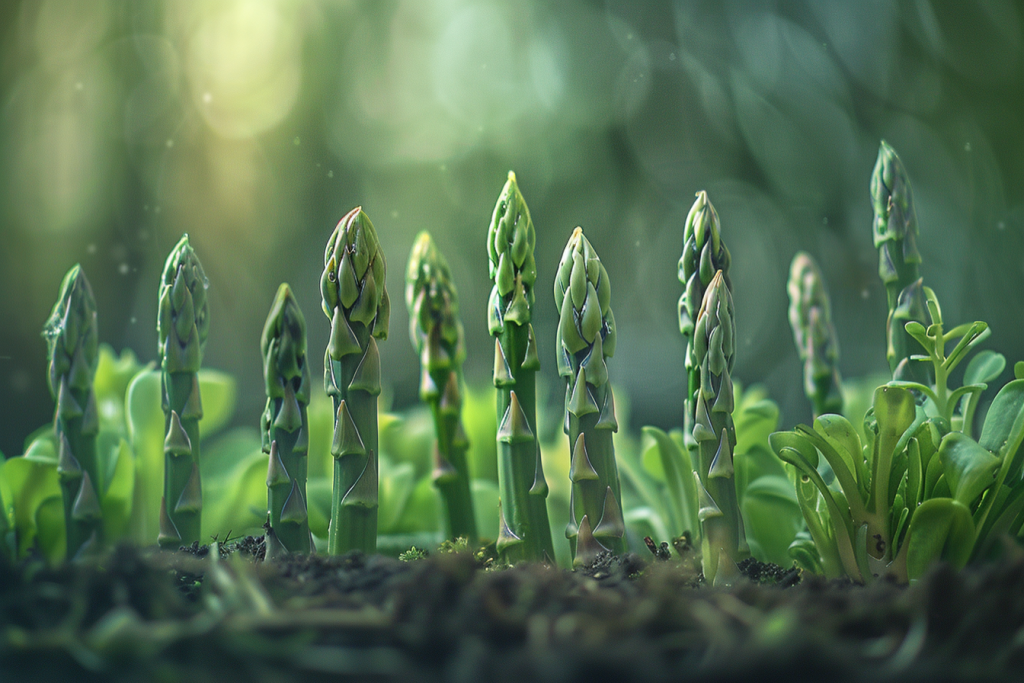 植物绿色生鲜蔬菜芦笋图片摄影图