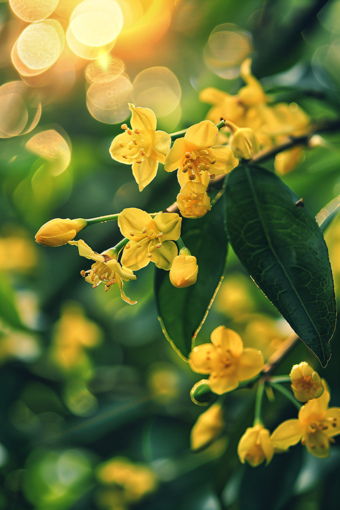 桂花树植物桂花图片摄影图