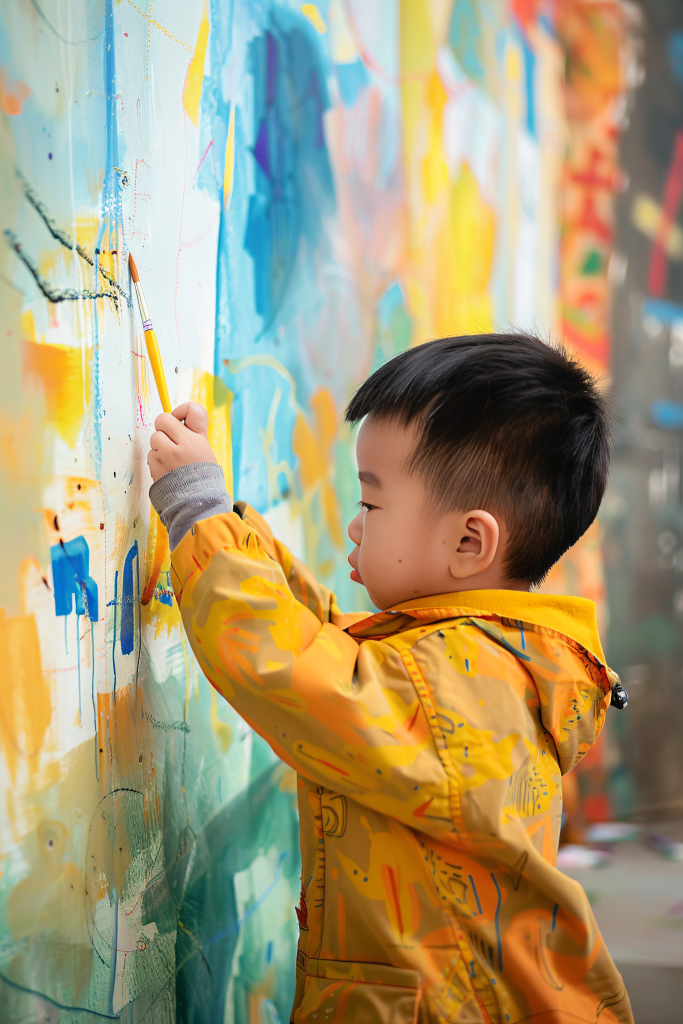 教育创作儿童画画图片摄影图