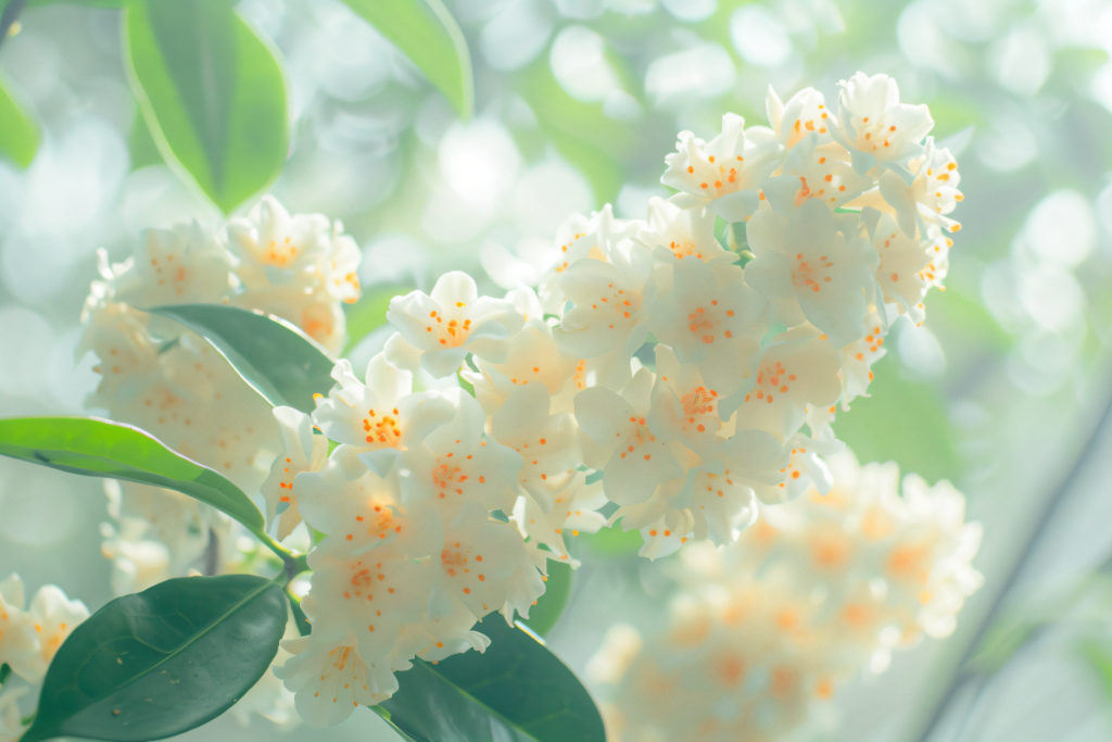 金秋植物桂花图片摄影图