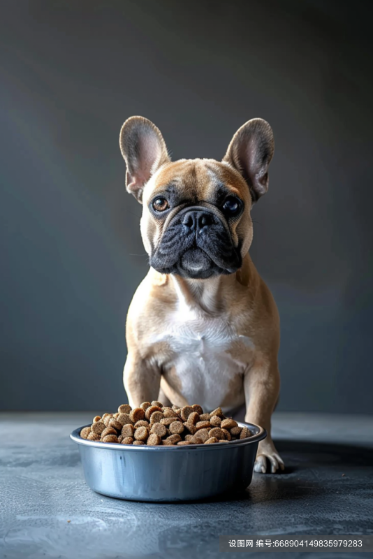 宠物狗狗小型法斗犬图片