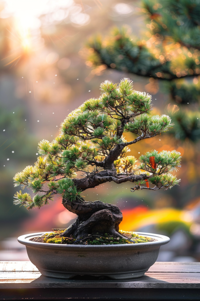 松树盆景高清图片