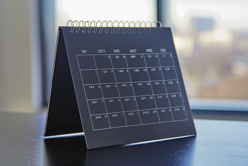 简约台历样机图片摄影图