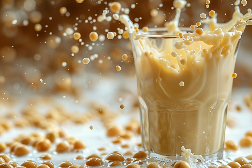 美味早餐豆浆图片摄影图