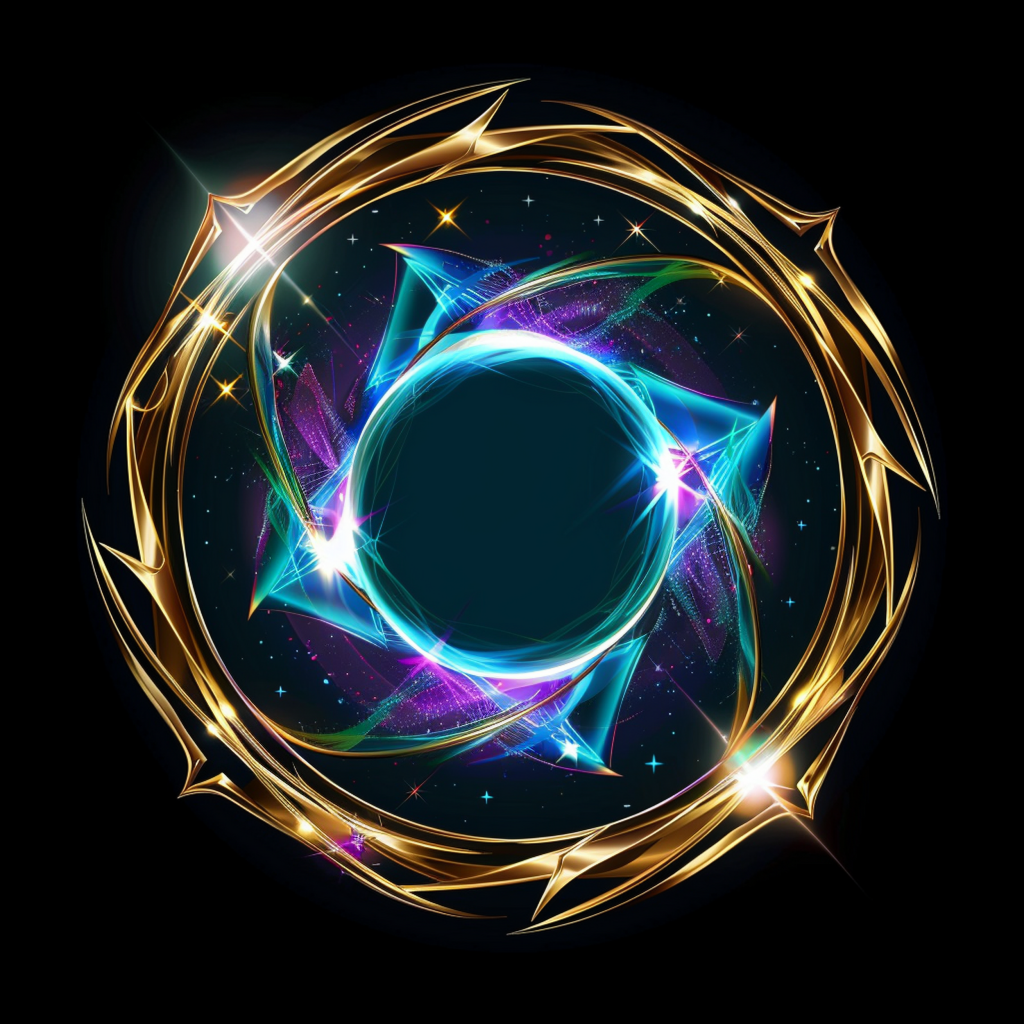 创意蓝色按钮素材图