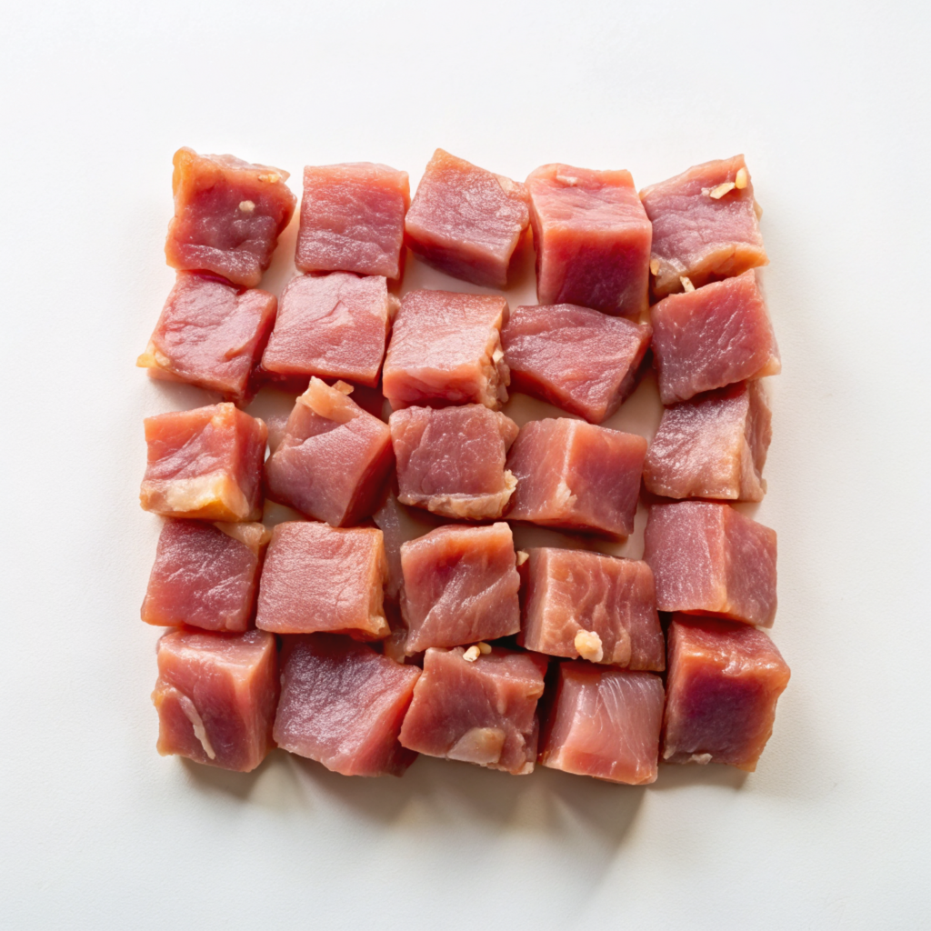 简约新鲜猪肉素材图AI图