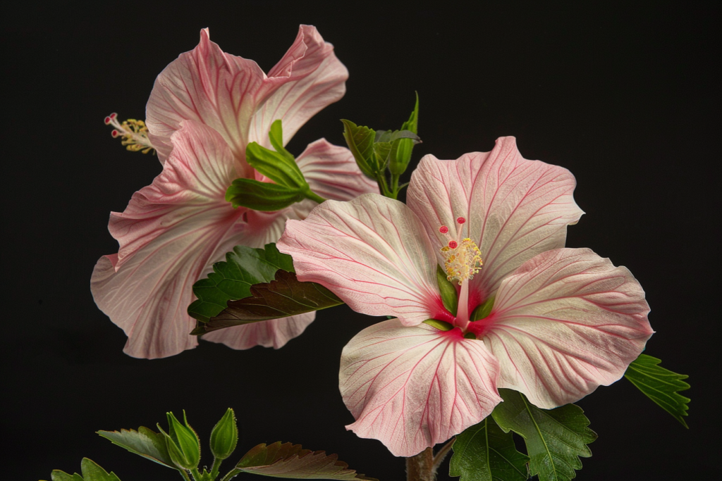 木槿花品种植物摄影图