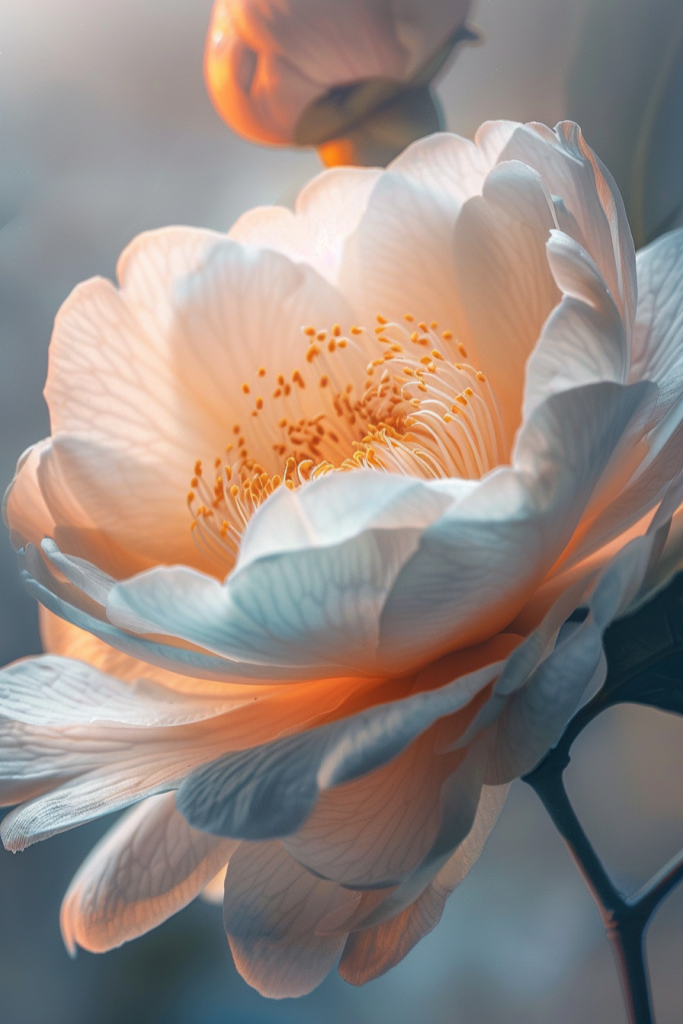 花中娇客山茶花花蕊