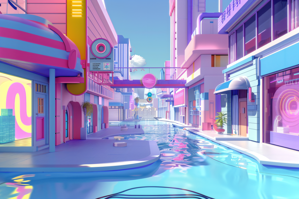 微立体电商商铺场景