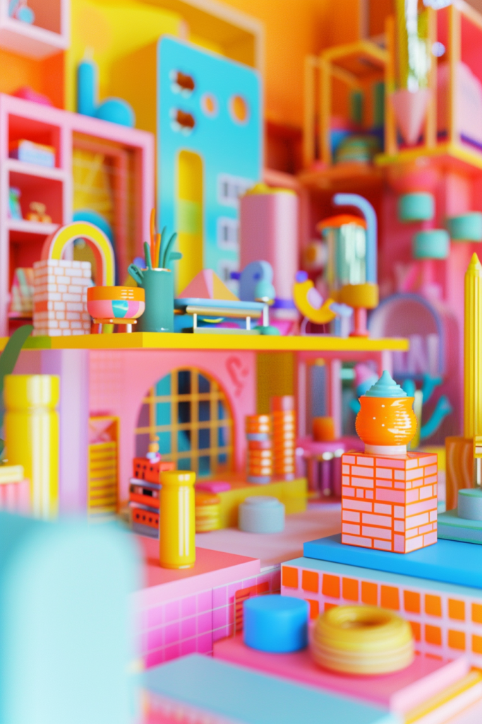 3D电商铺面场景创意设计