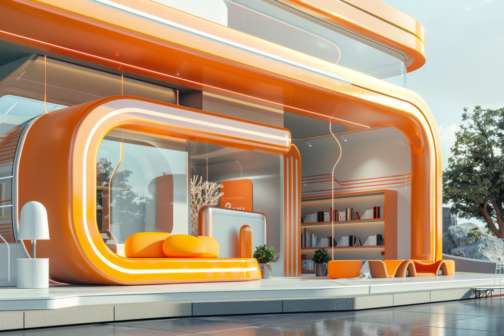 C4D电商立体场景促销主页设计