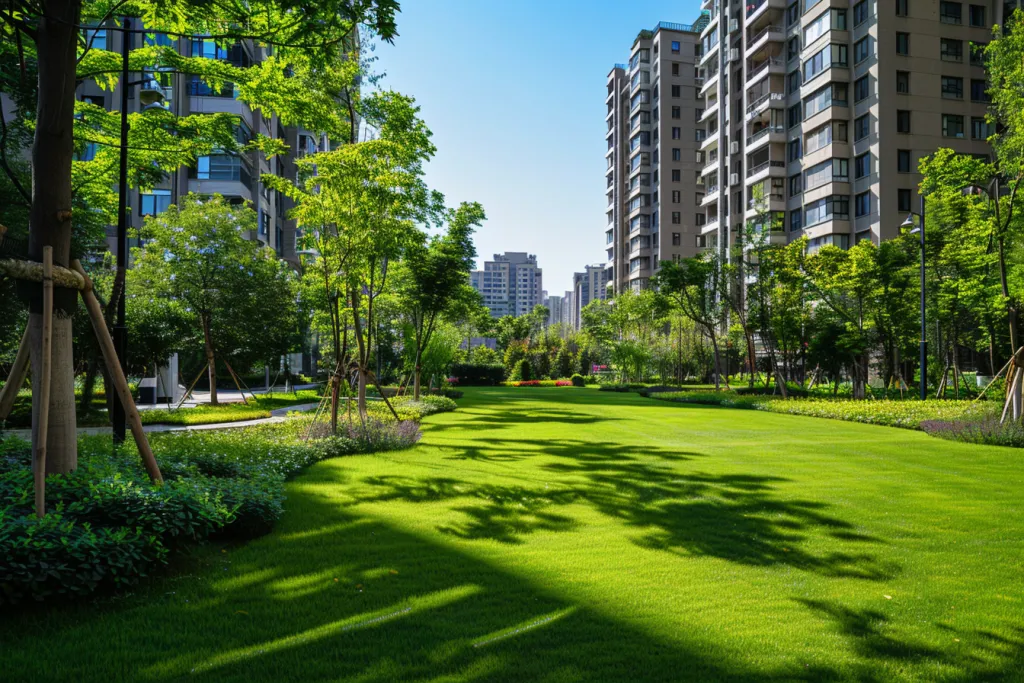 现代风格住宅小区景观绿化