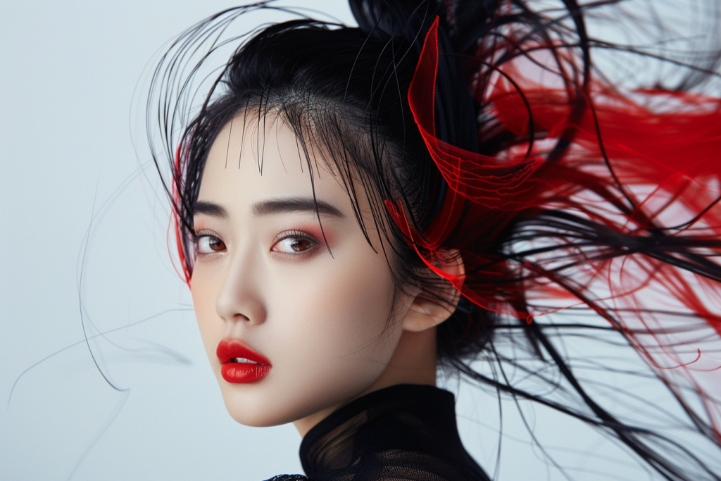 优雅女生古典发型