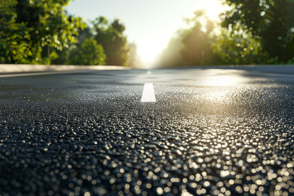 近距离摄影马路道路沥青路摄影图片