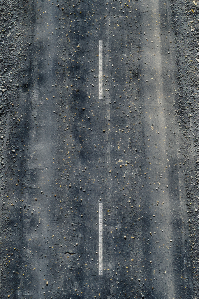 路标分界线马路道路沥青路摄影图片