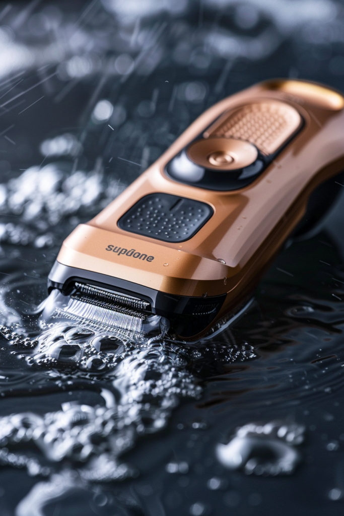 科技感十足的剃须刀样品